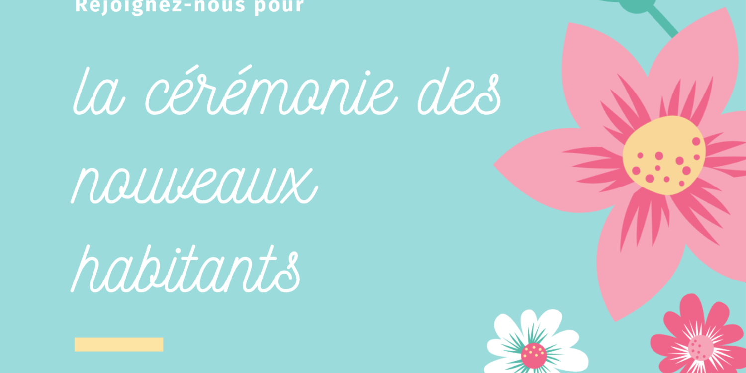 Cérémonie de bienvenue